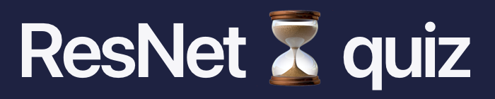 Introducing ResNet ⏳ quiz